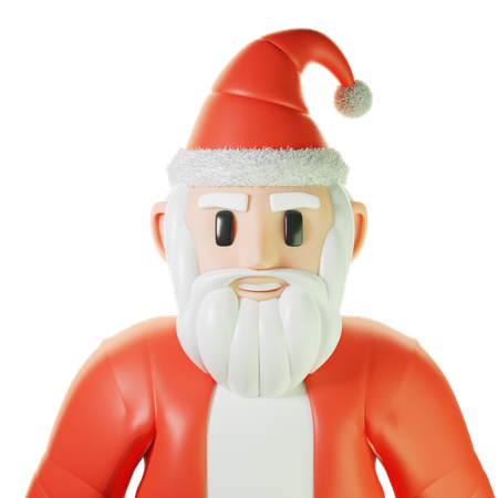 Papai Noel  3D Icon