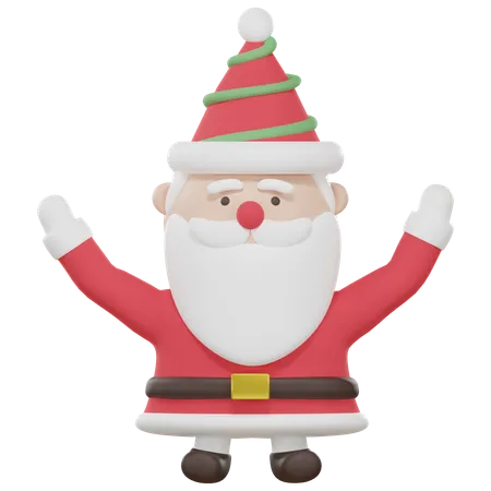 Papai Noel  3D Icon