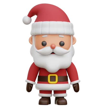 Papai Noel  3D Icon