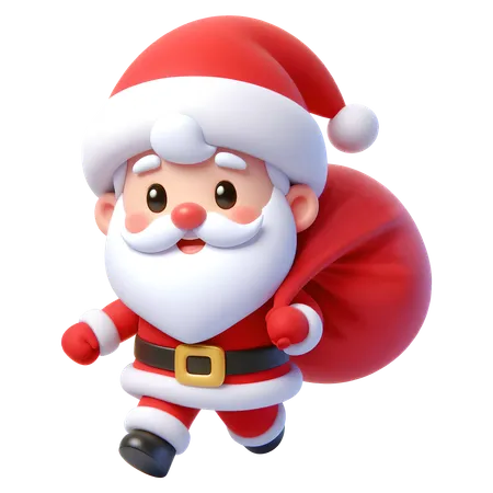 Papai Noel  3D Icon