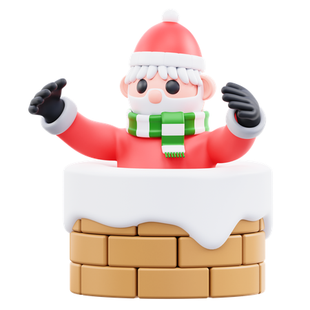 Papai Noel  3D Icon