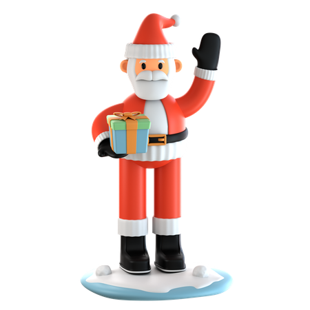 Papai Noel  3D Icon