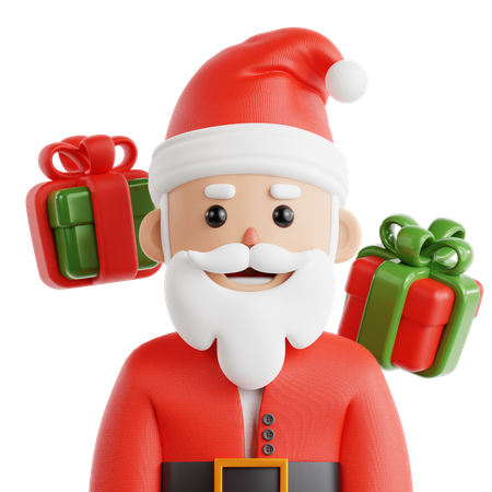 Papai Noel  3D Icon