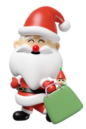 Papai Noel  3D Icon