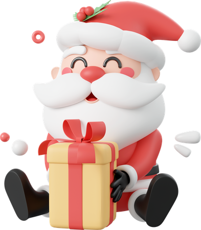 Papai Noel  3D Icon