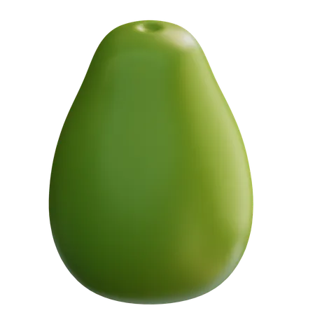 Papaya  3D Icon