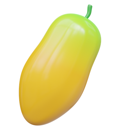 Papaya  3D Icon