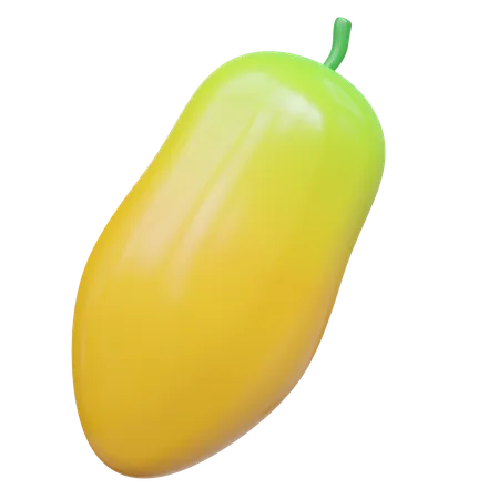 Papaya  3D Icon