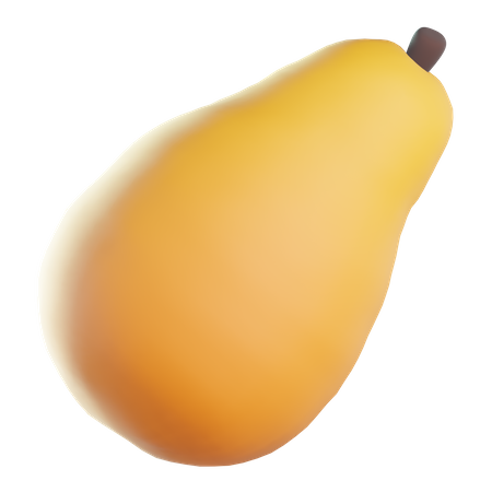 Papaya  3D Icon
