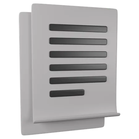 Papéis  3D Icon