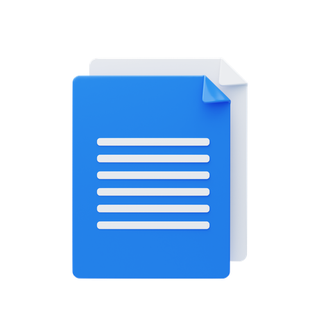 Papel  3D Icon