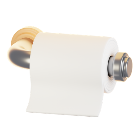 Papel de baño  3D Icon