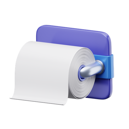 Papel de baño  3D Icon