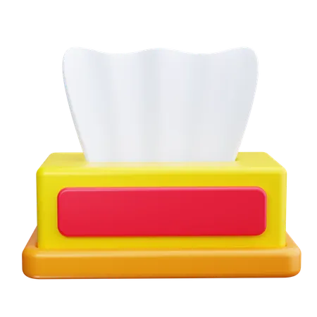 Lenco de papel  3D Icon