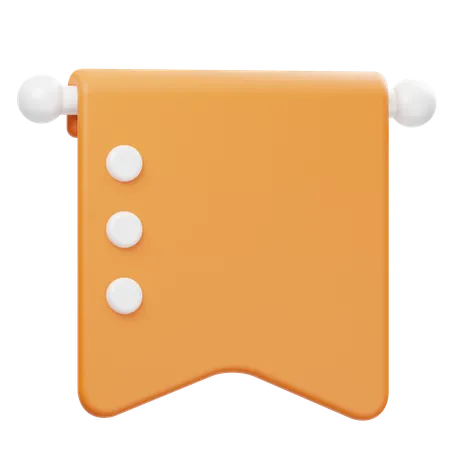 Papel de nota  3D Icon