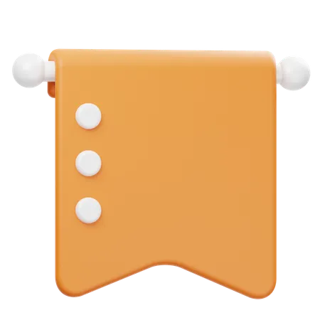 Papel de notas  3D Icon