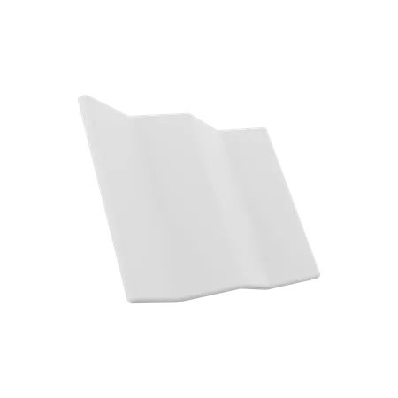 Papel em branco  3D Icon