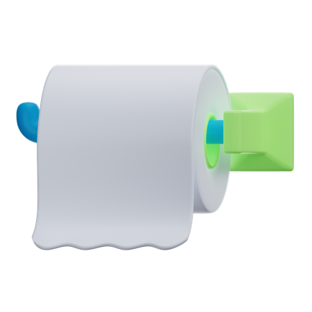 Papel higiênico  3D Icon