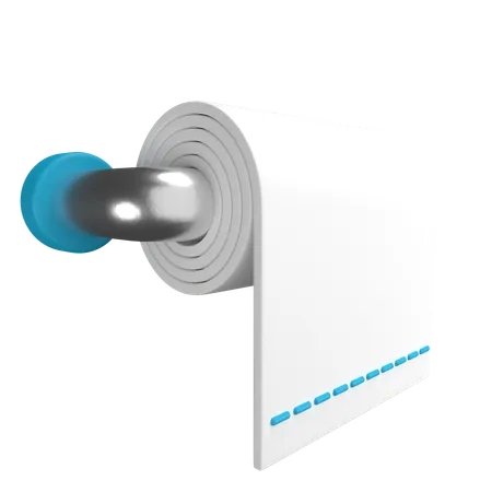 Papel de baño  3D Icon