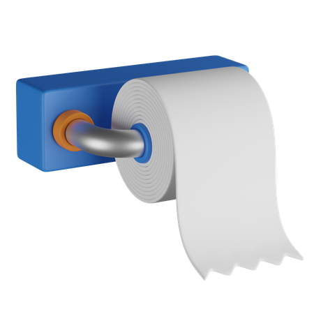 Papel higiênico  3D Icon