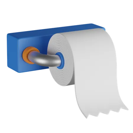 Papel higiênico  3D Icon