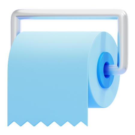 Papel higiênico  3D Icon