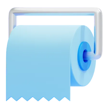 Papel higiênico  3D Icon