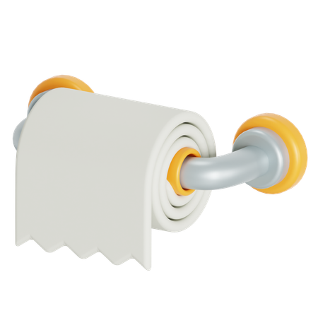 Papel higiénico  3D Icon