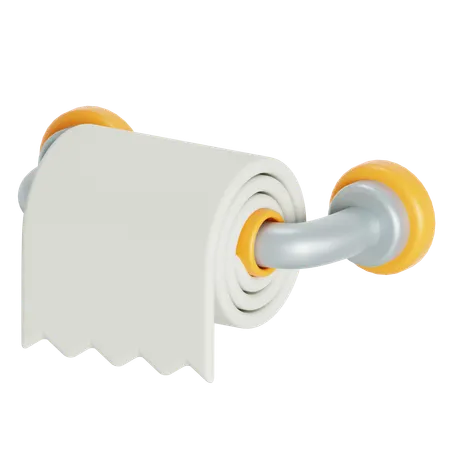 Papel higiénico  3D Icon