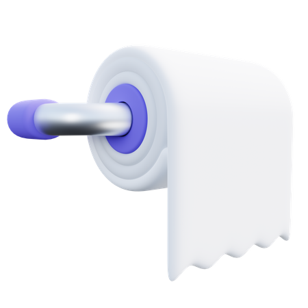Papel de baño  3D Icon