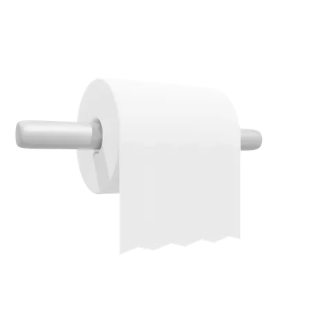 Papel higiénico  3D Icon