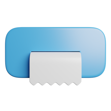 Papel toalha  3D Icon