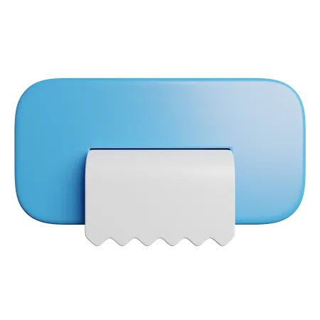 Papel toalha  3D Icon