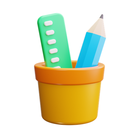 Papelaria  3D Icon