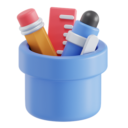 Papelaria  3D Icon