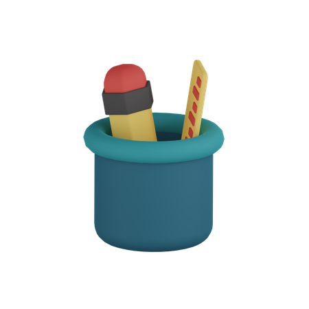 Papelaria  3D Icon