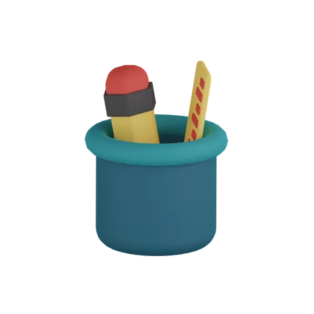 Papelaria  3D Icon