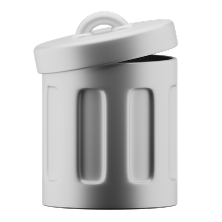 Contenedor de basura  3D Icon