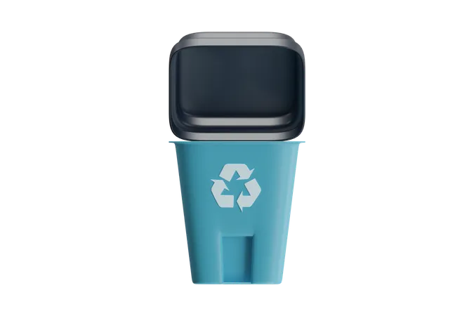 Contenedor de basura  3D Icon