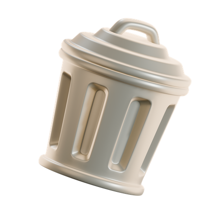 Contenedor de basura  3D Icon