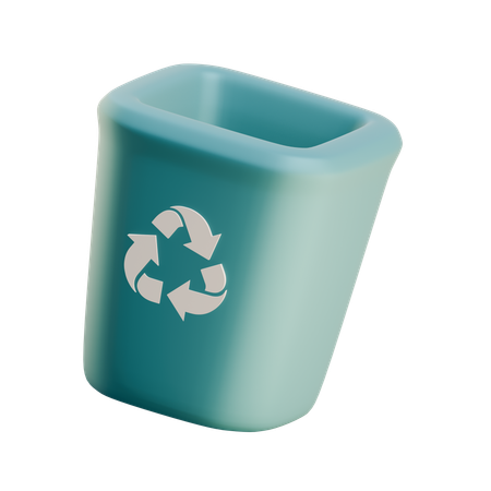 Contenedor de basura  3D Icon