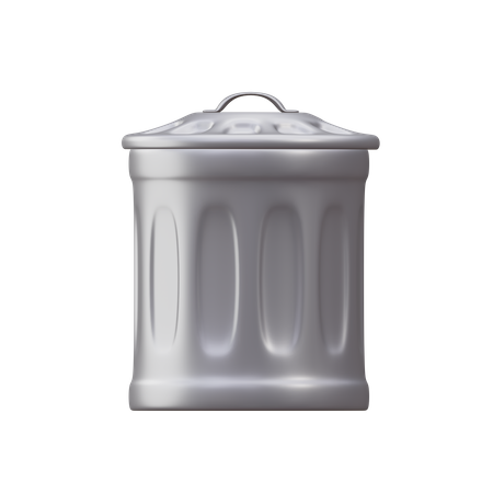 Contenedor de basura  3D Icon