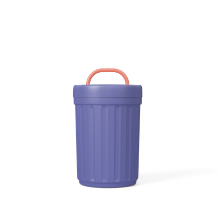 Contenedor de basura  3D Icon