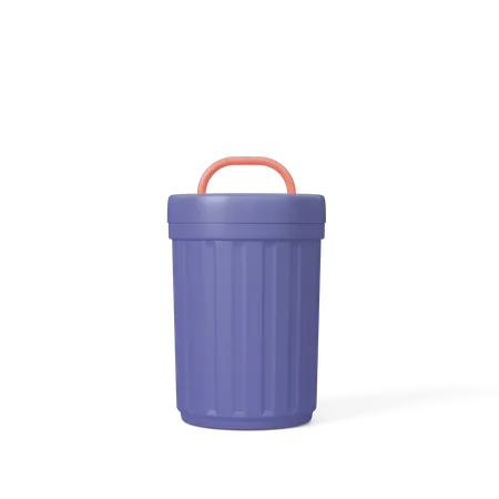 Contenedor de basura  3D Icon