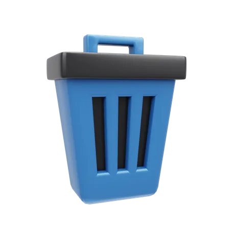 Contenedor de basura  3D Icon