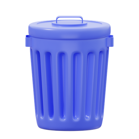 Contenedor de basura  3D Icon