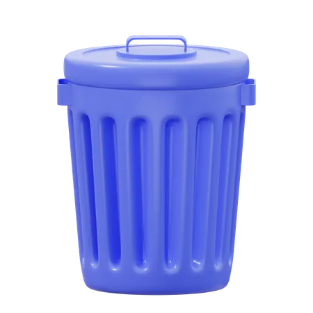 Contenedor de basura  3D Icon