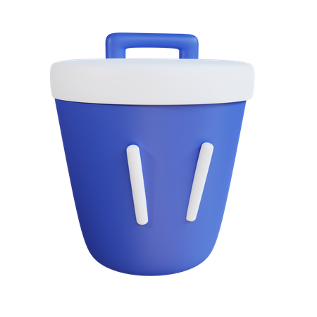 Contenedor de basura  3D Icon