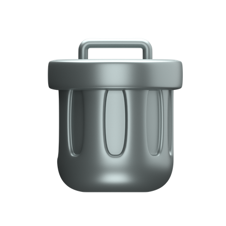 Contenedor de basura  3D Icon