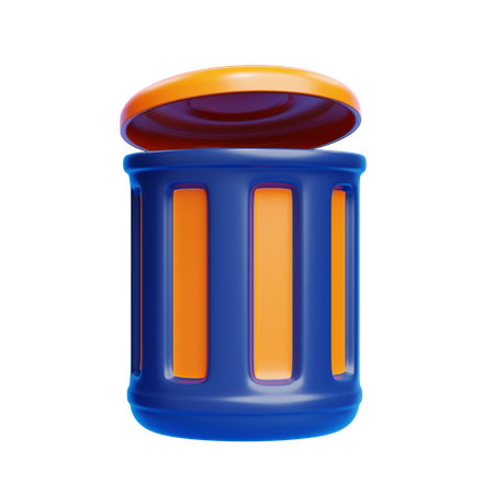 Contenedor de basura  3D Icon